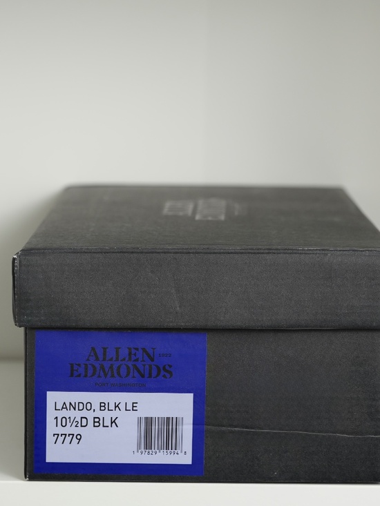 Allen Edmonds Lando Black Leather Bit Driver Loafers Men\'s US 10.5 D main image 5